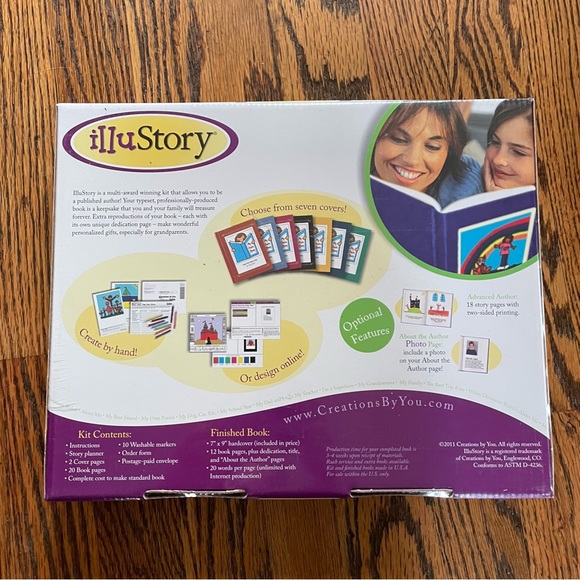 IlluStory Publish Your Story Kit Online Writing Drawing Art Creations By You - Picture 2 of 2